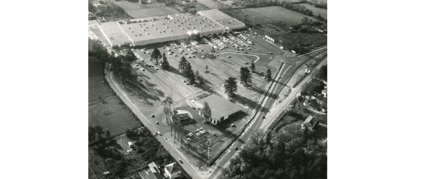 l’hypermarché Carrefour en 1969 