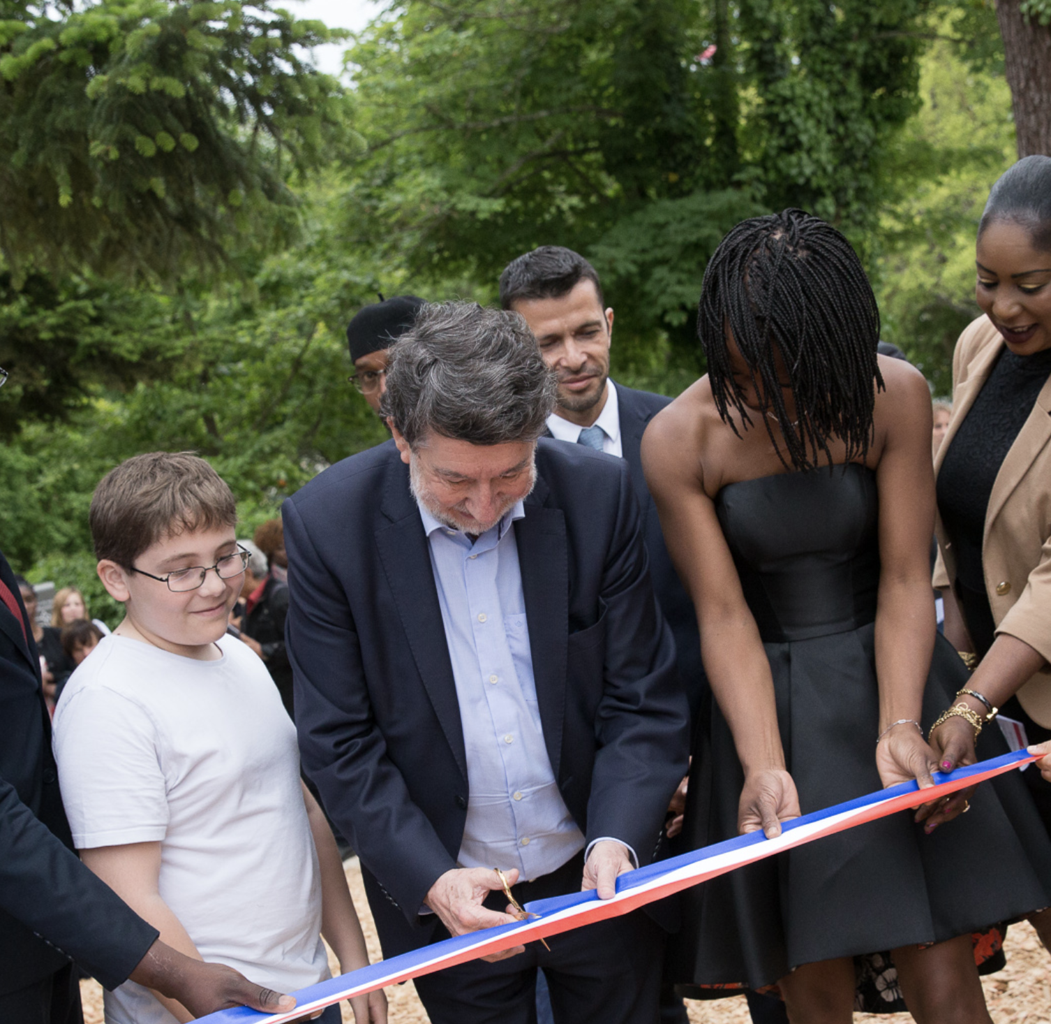 Inauguration du Parc Victor Schoelcher à Mérignac 