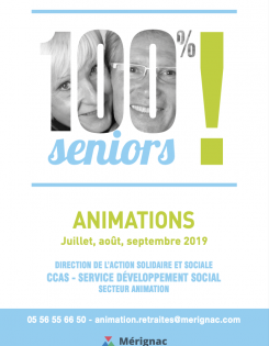 Livret animations seniors 3ème trimestre 2019