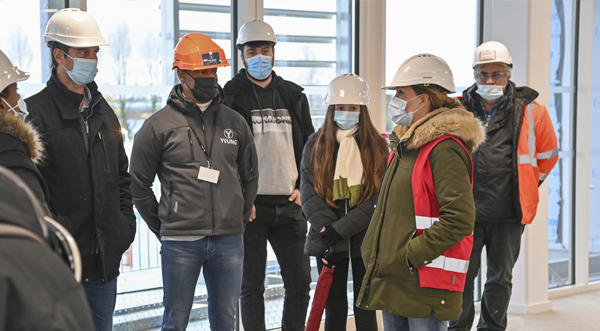 Les collégiens de Mérignac découvrent les « métiers de la Ville de demain » !