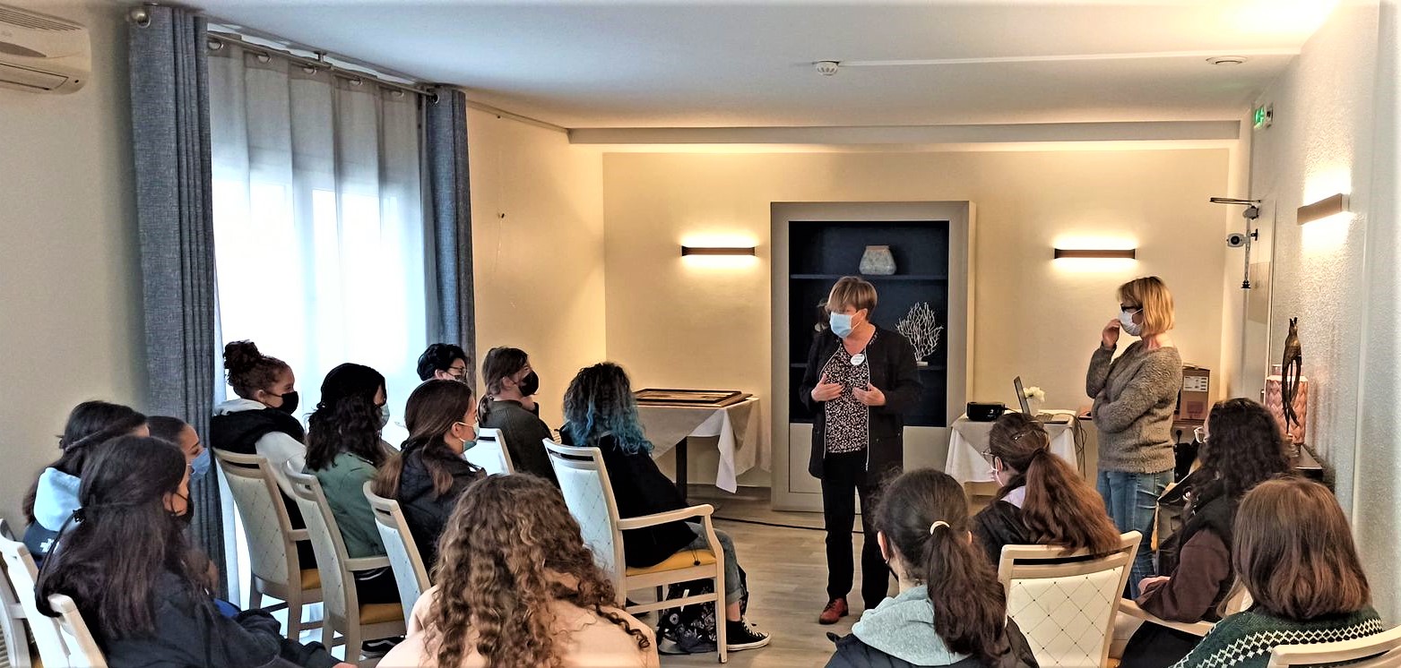 Visite de l'EHPAD
