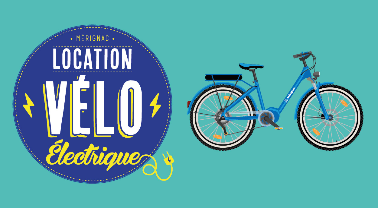 Nouveau : service de location de vélo électrique à petit prix à Mérignac