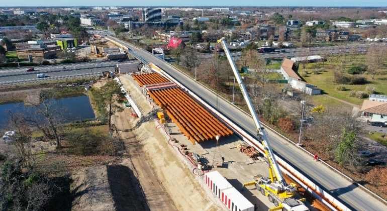Tramway à Mérignac