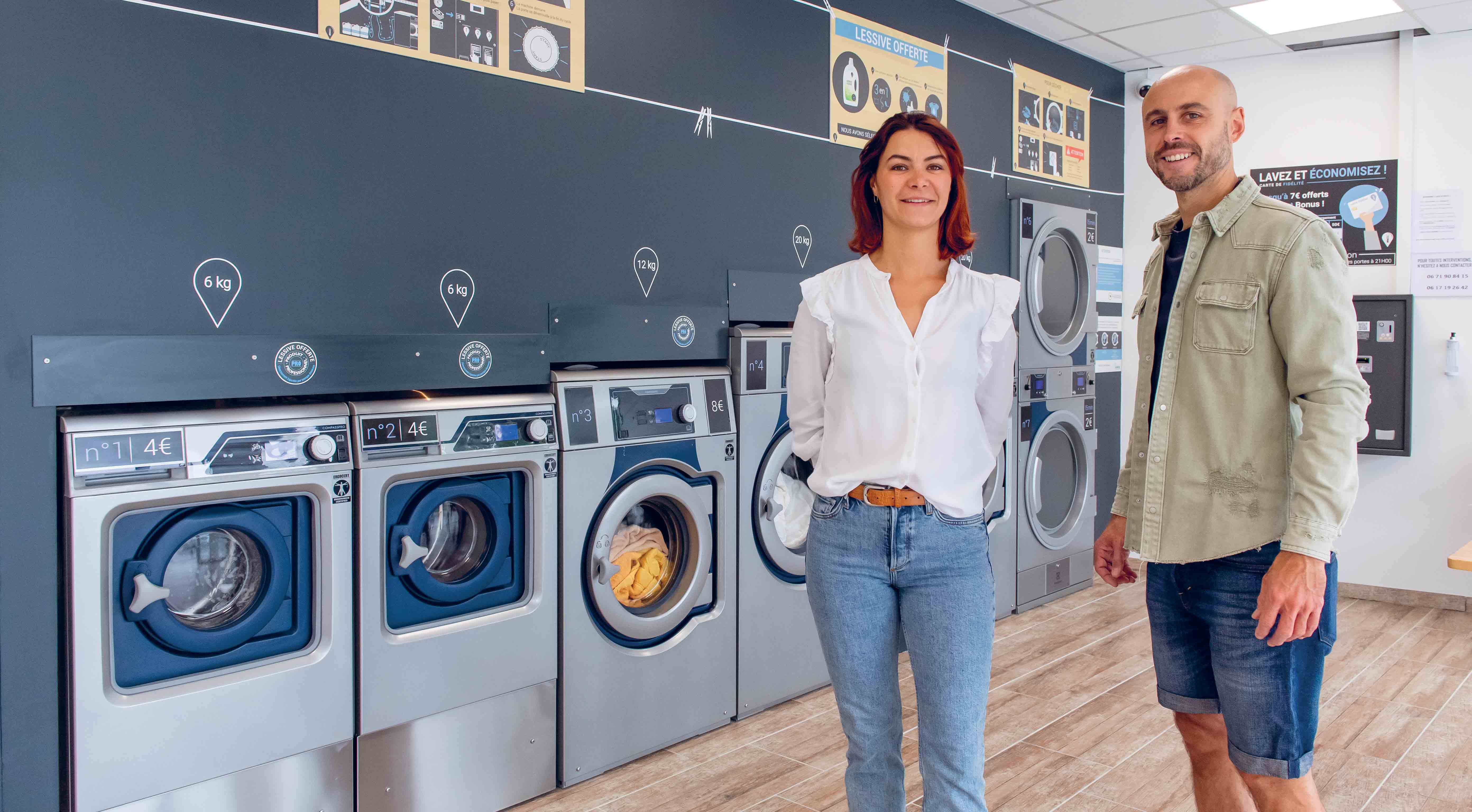Laverie automatique « Au fil du linge »: pour laver en bio