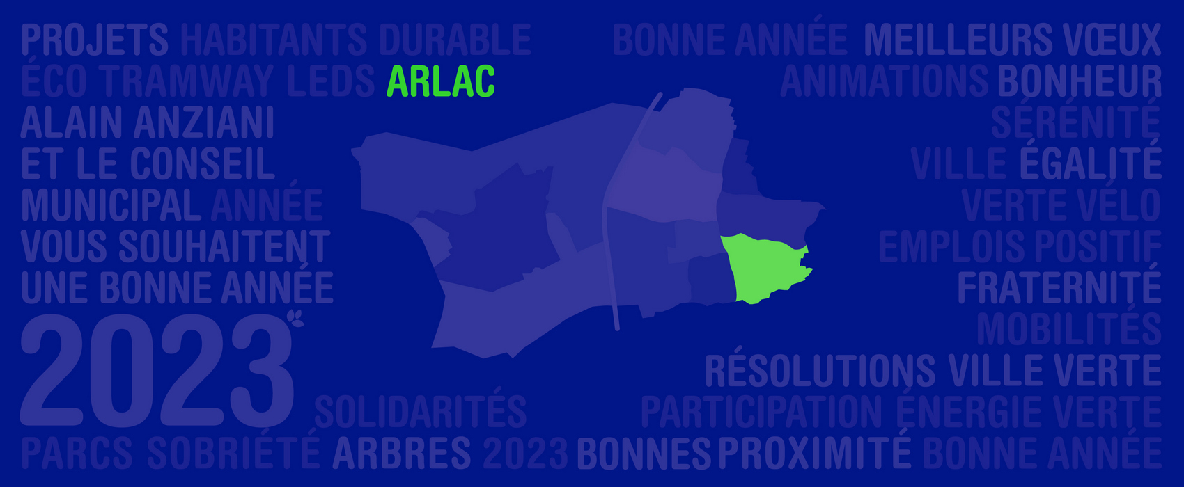 Les vœux aux habitants d'Arlac