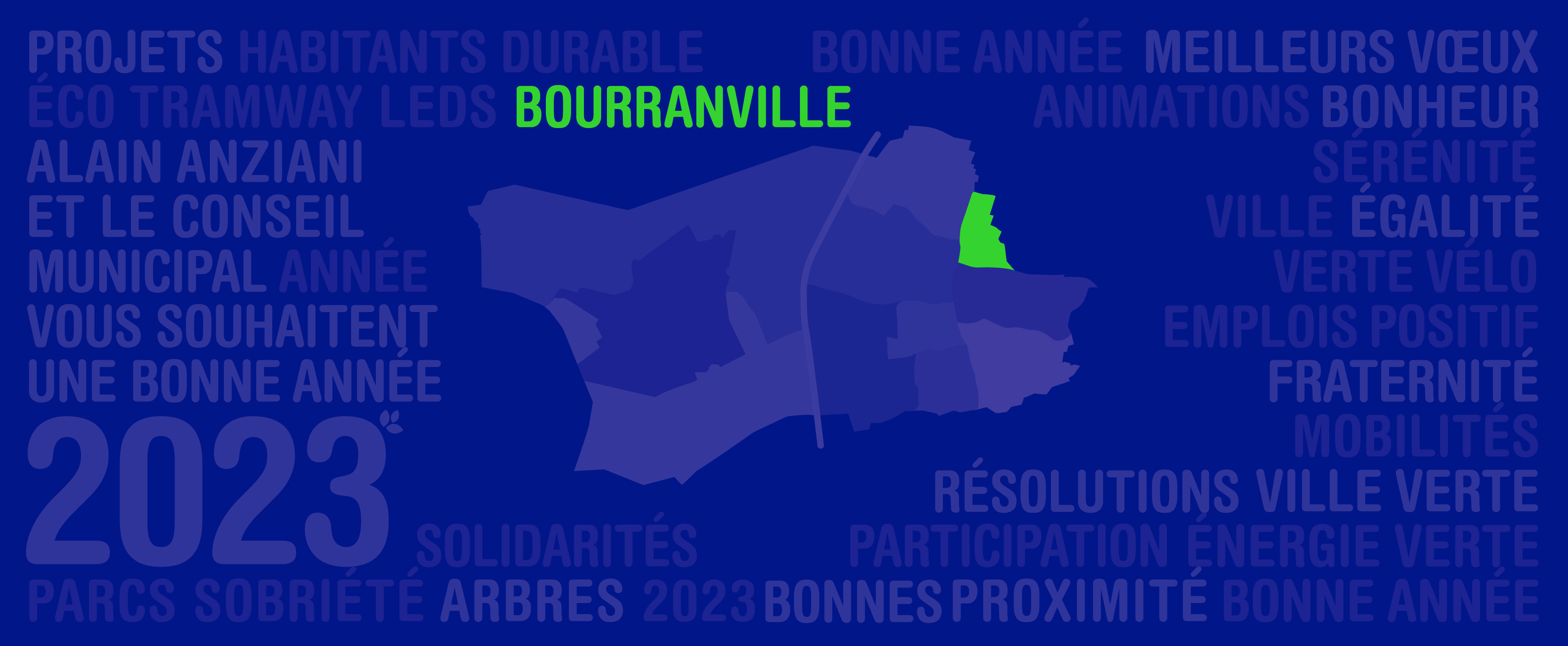 Les vœux aux habitants de Bourranville 
