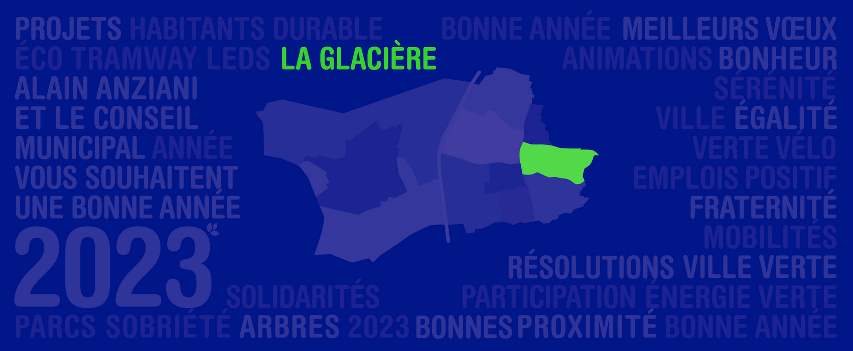 Les vœux aux habitants de La Glacière