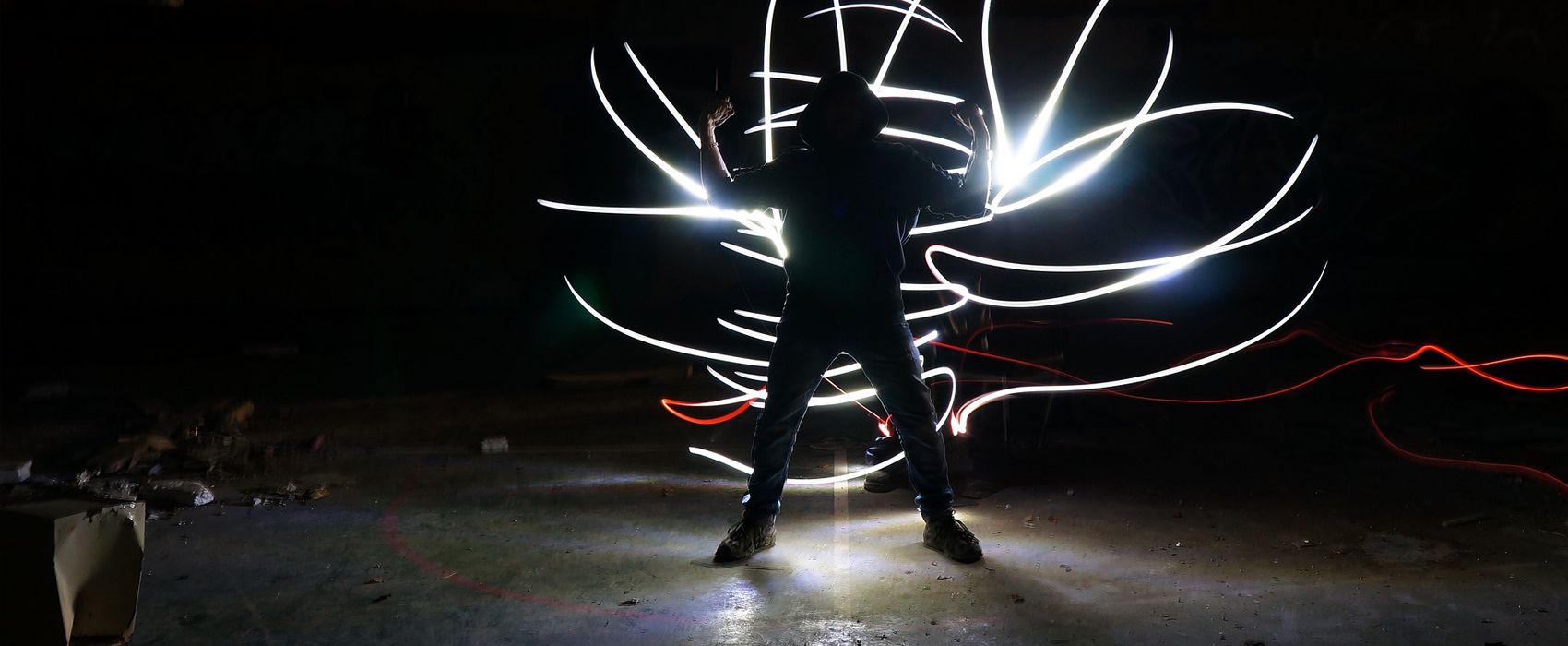 Lightpainting - Le corps en mouvement