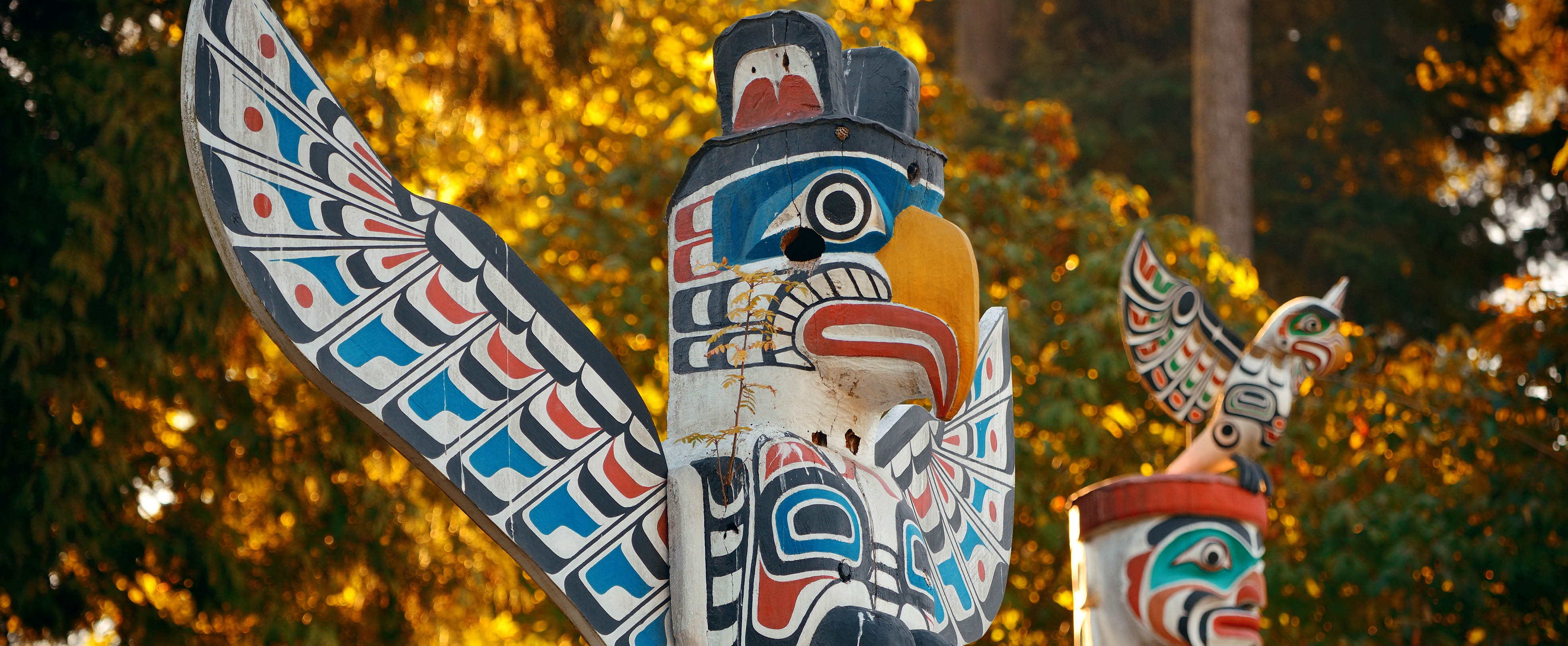 Découverte des cultures du monde : Totems du Canada