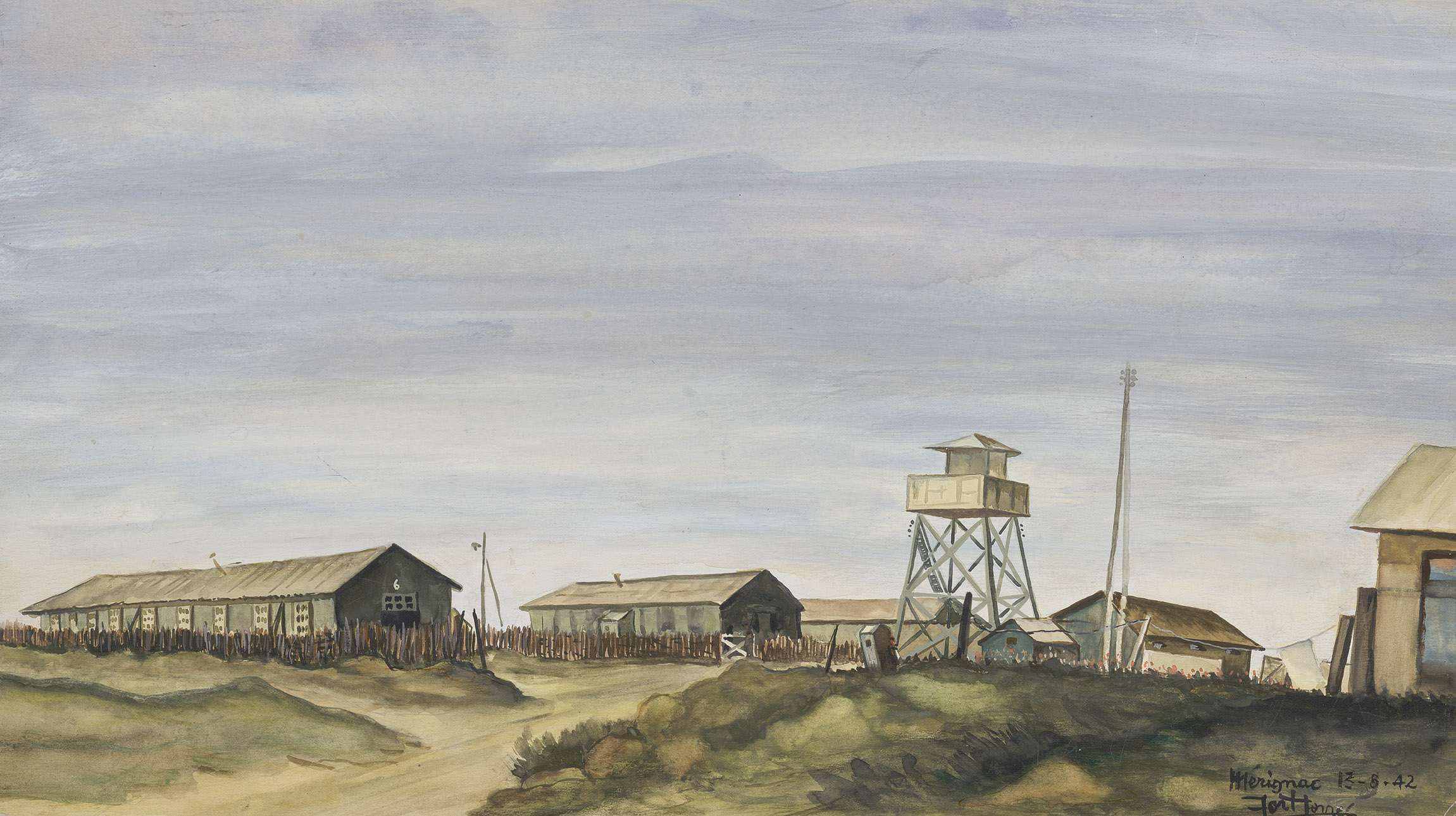 Camp d’internement de Mérignac, 13 août 1942