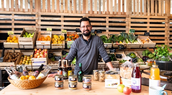 Le marché de Beutre - Des produits bio et de saison