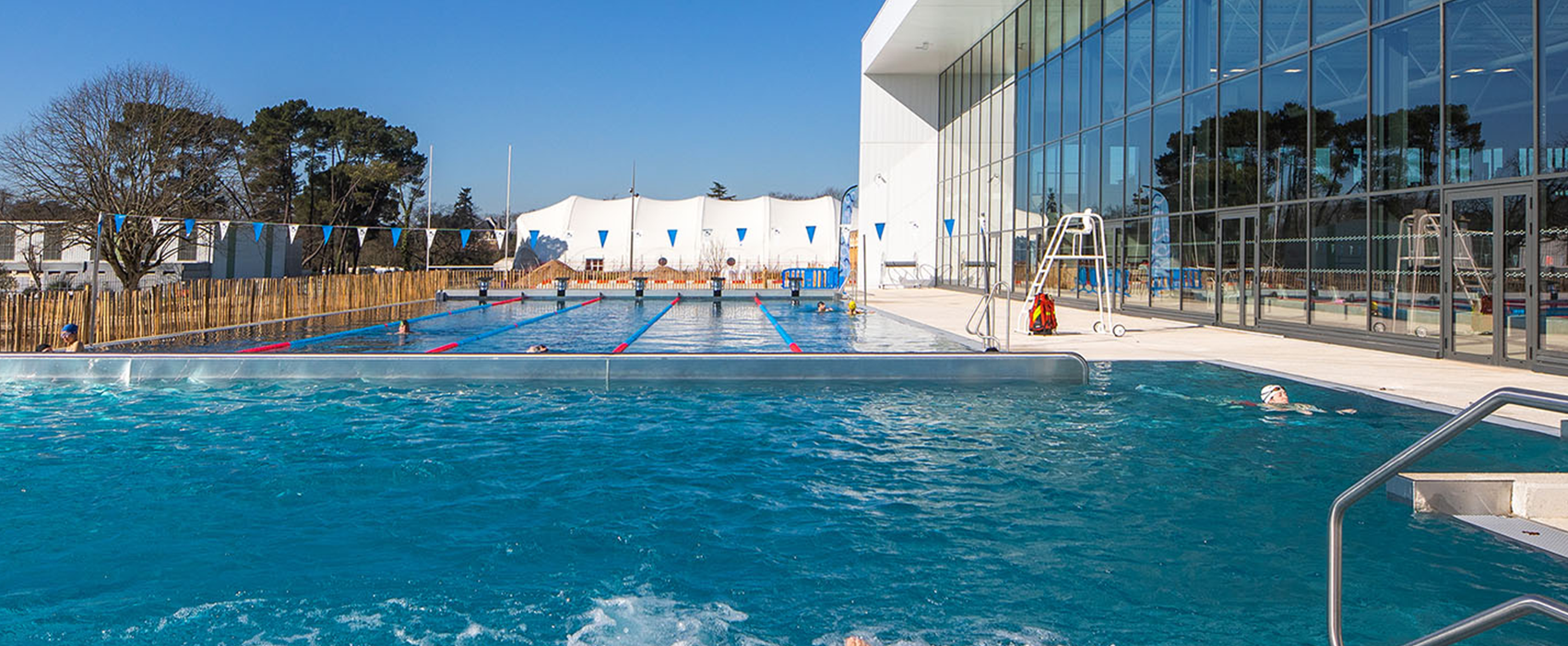Inauguration aqua stadium