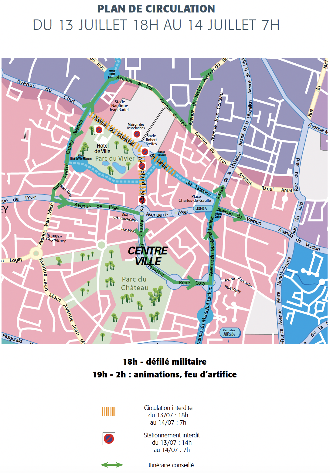 Plan de circulation