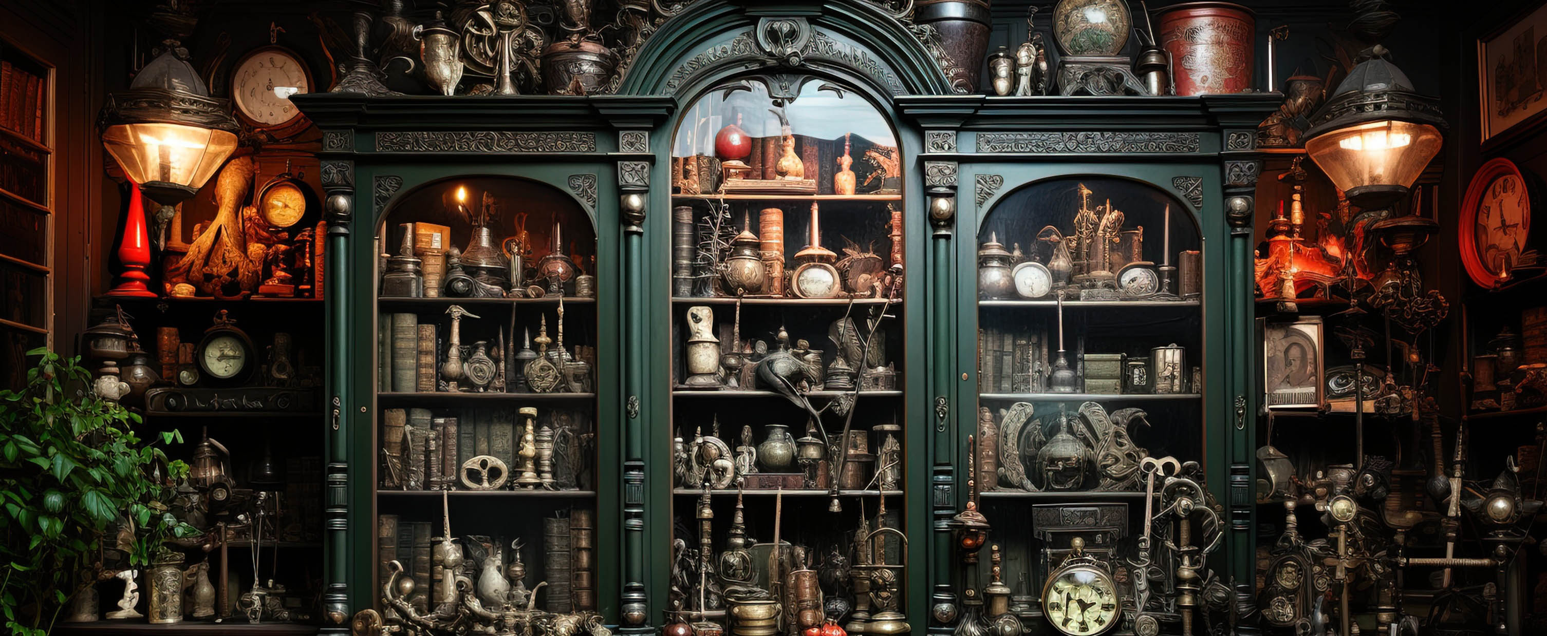 Cabinet de curiosités littéraires spécial Halloween