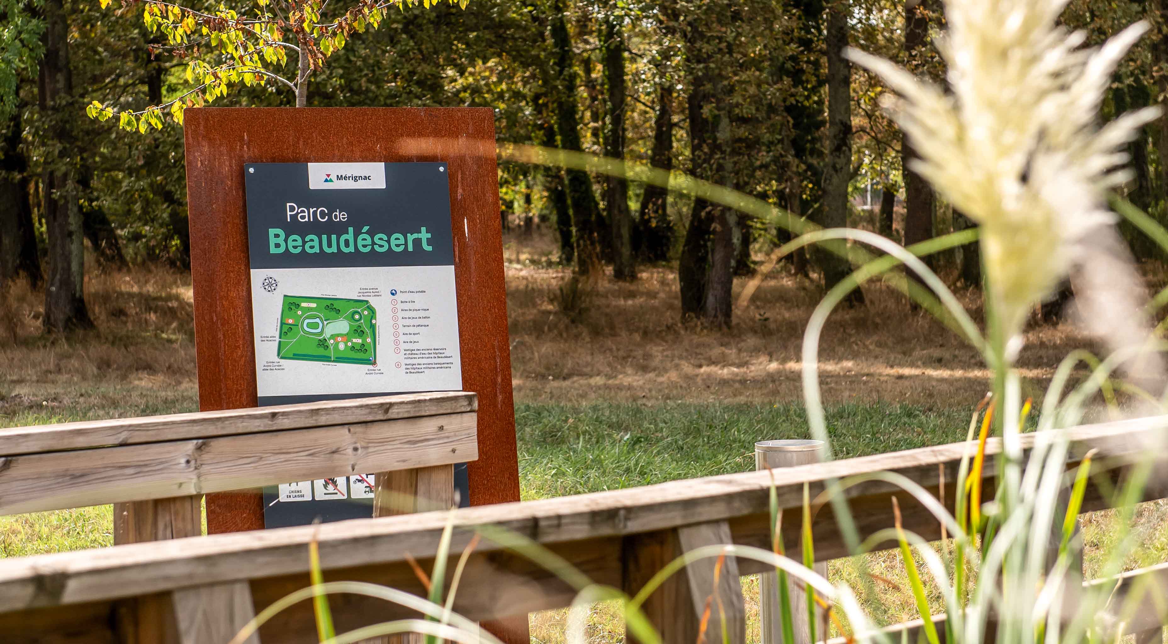 Bien dans ma ville, bien dans mon parc : le parc de Beaudésert