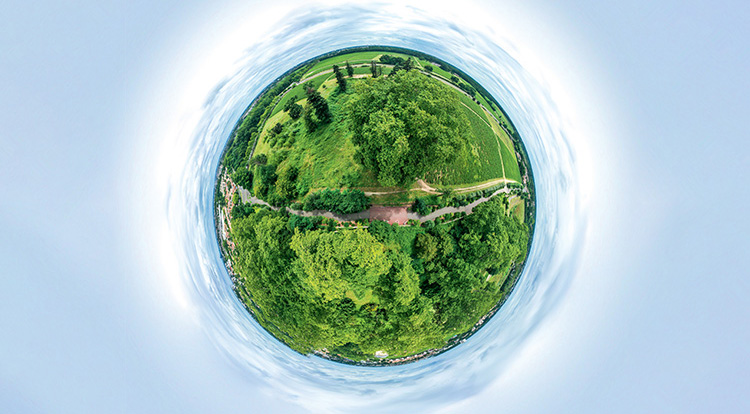 Mérignac vu du ciel