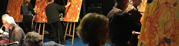 Performance artistique et musicale en live