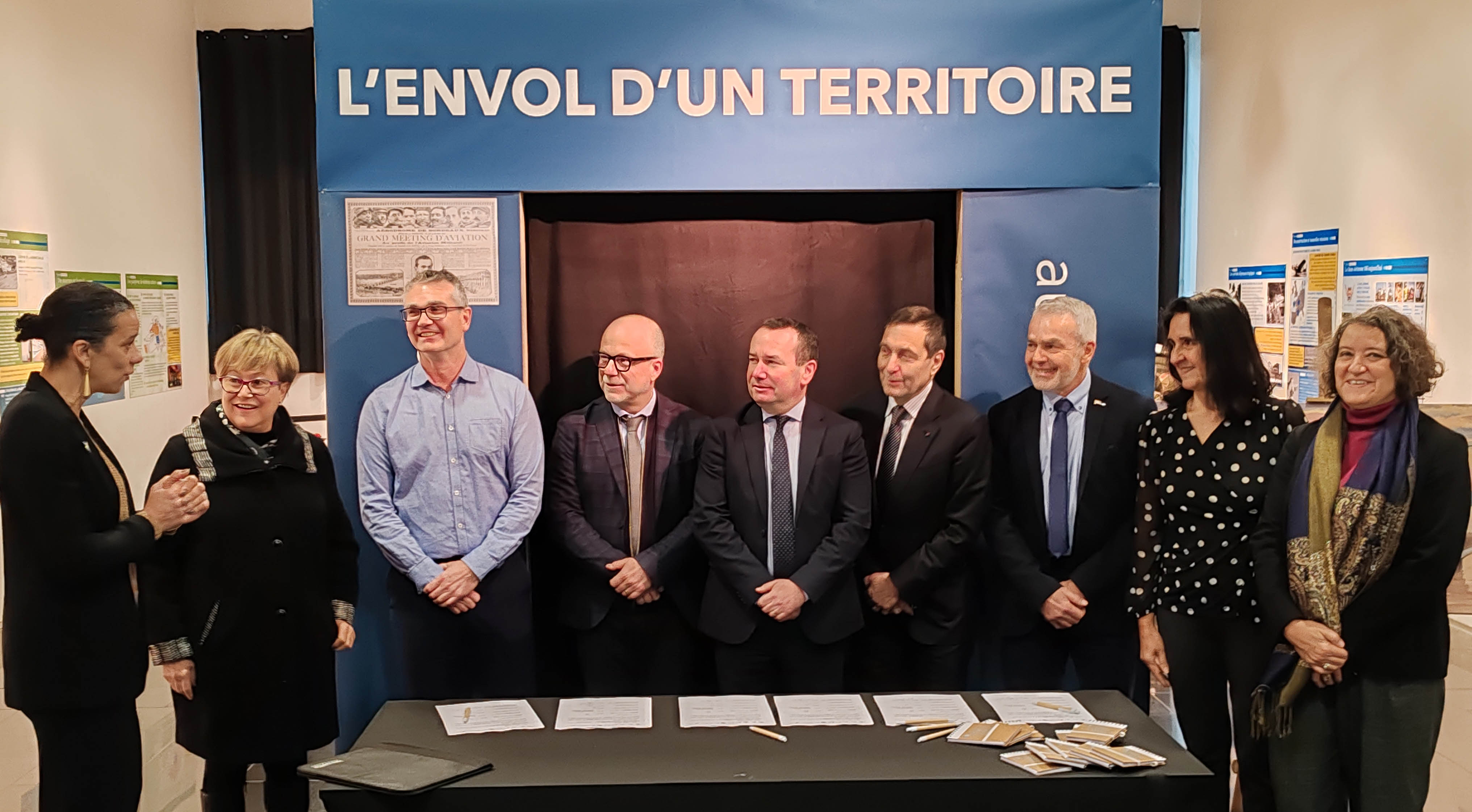 Signature de la convention du Projet Deperdussin
