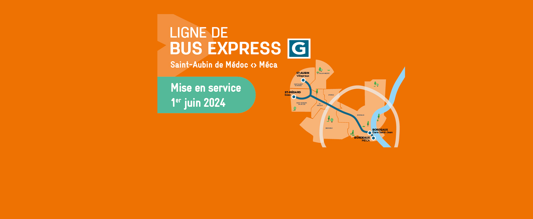 Inauguration de la ligne de bus express