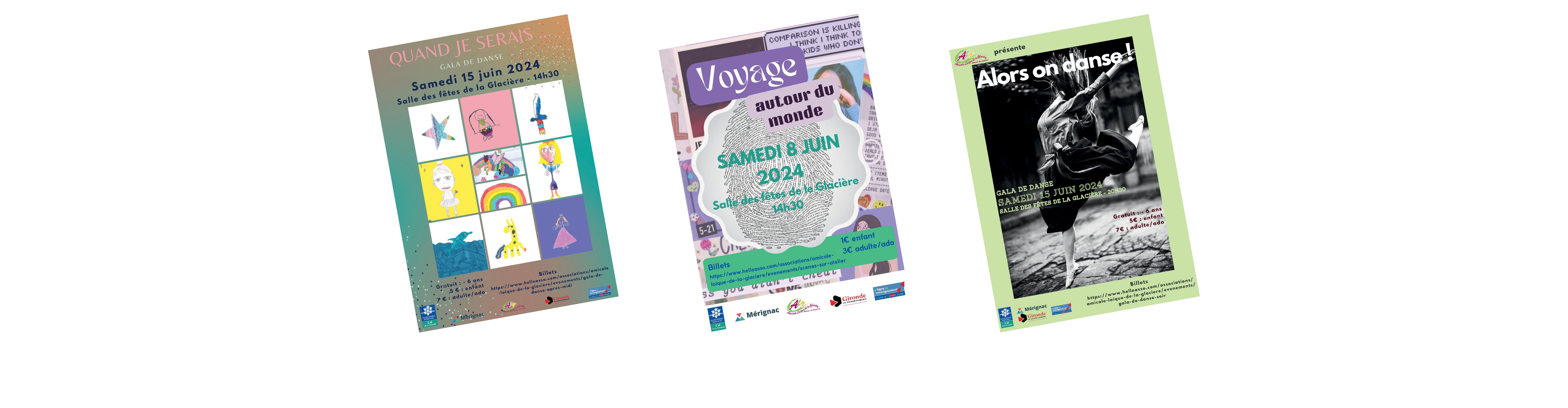 Spectacles : Quand je serais… et Alors on danse !