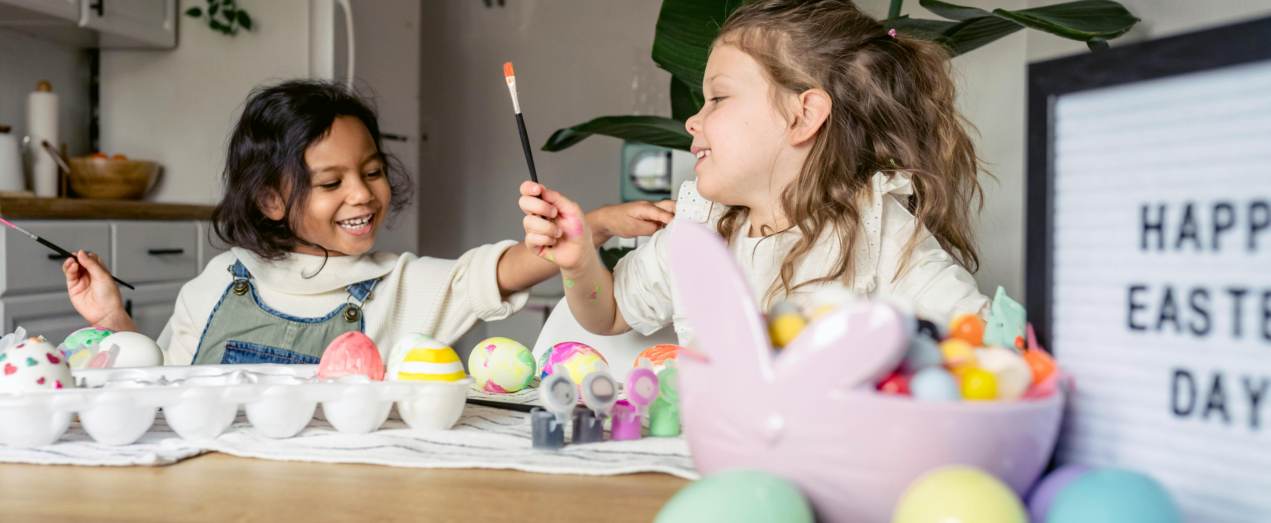 Atelier créatif sur le thème de pâques