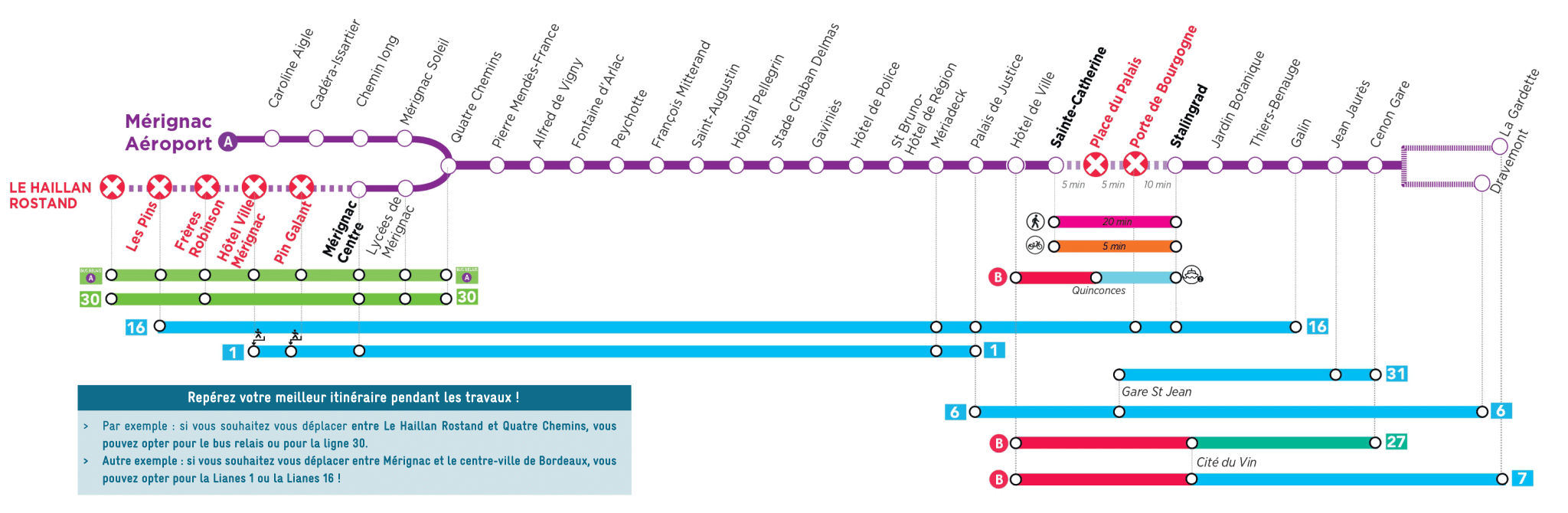 Tram A Mérignac