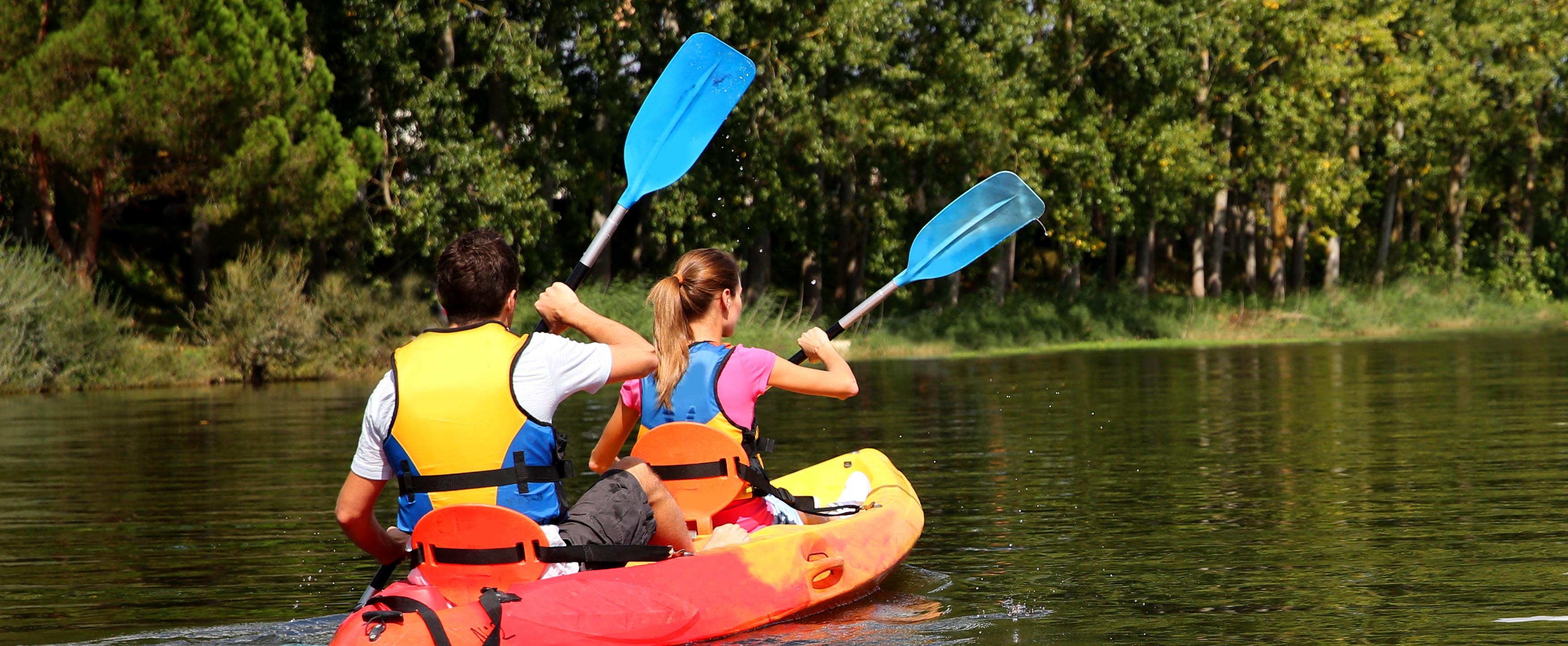 Canoë sur Leyre