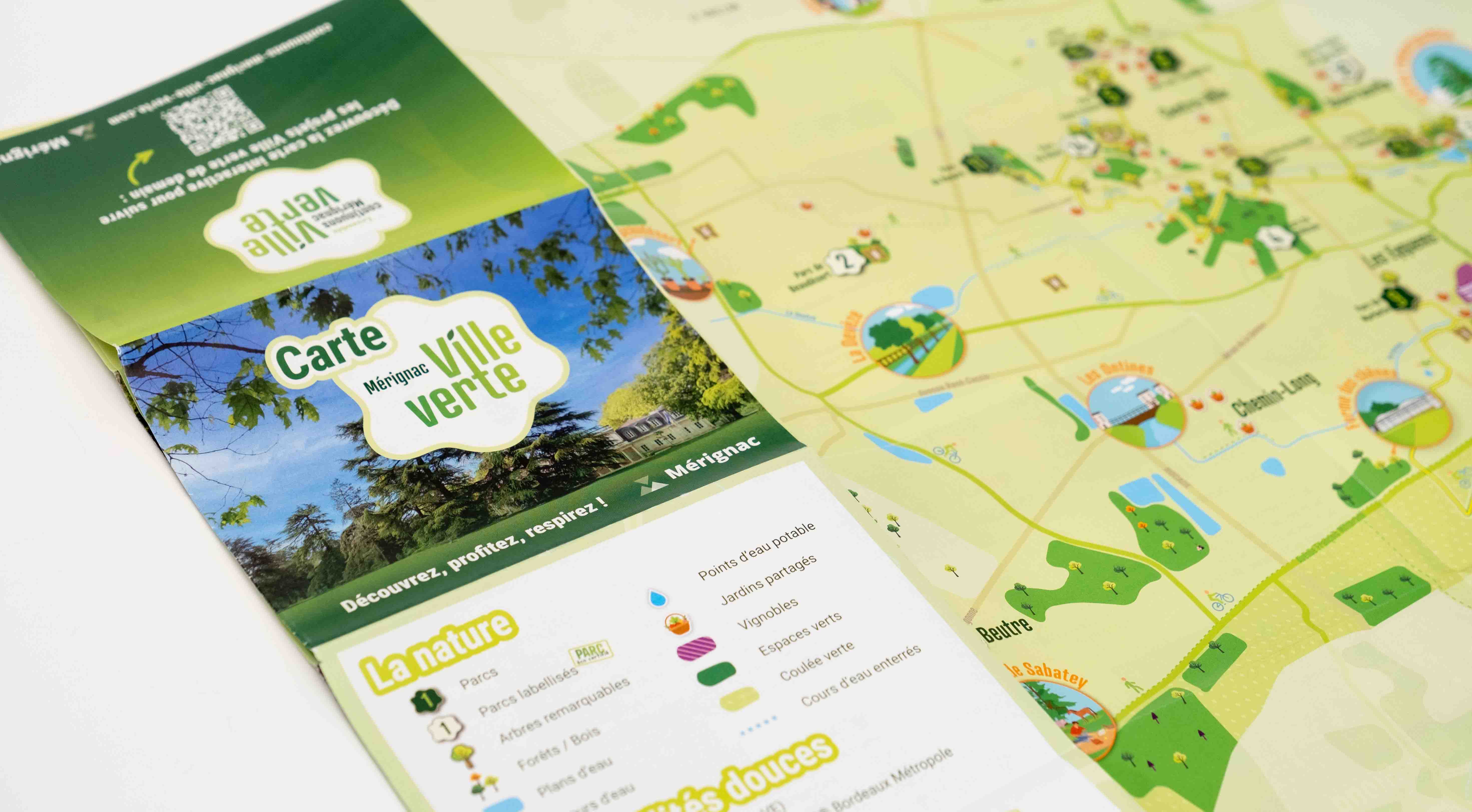 Découvrez votre carte ville verte et suivez les projets ville verte de demain !