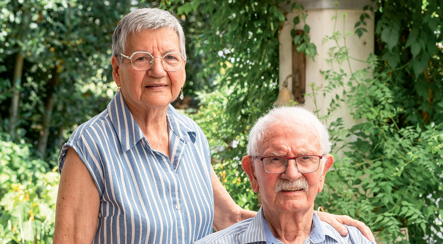 Geneviève et Marcel Sognac