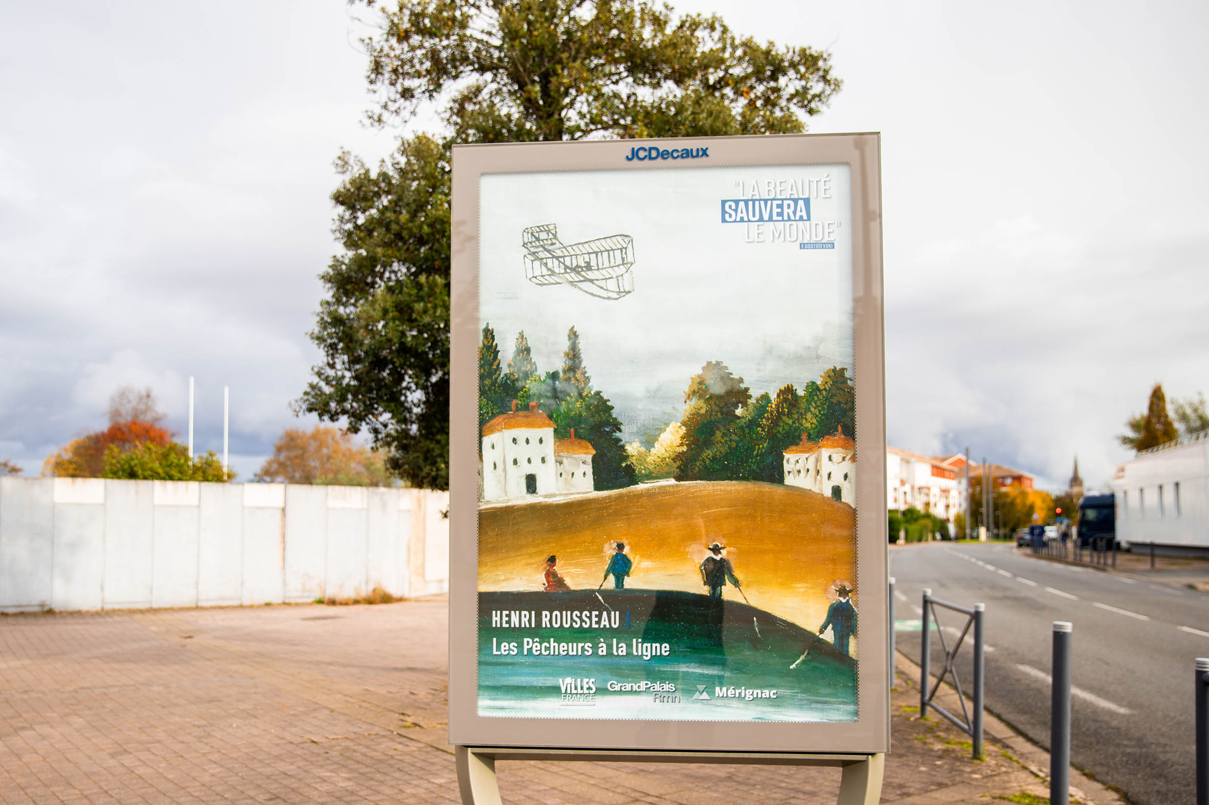 Art dans les rues "la Beauté sauvera le monde"
