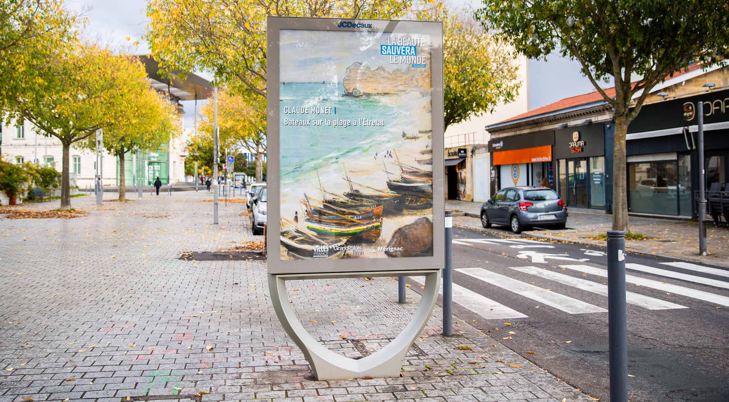 Art dans les rues "la Beauté sauvera le monde"