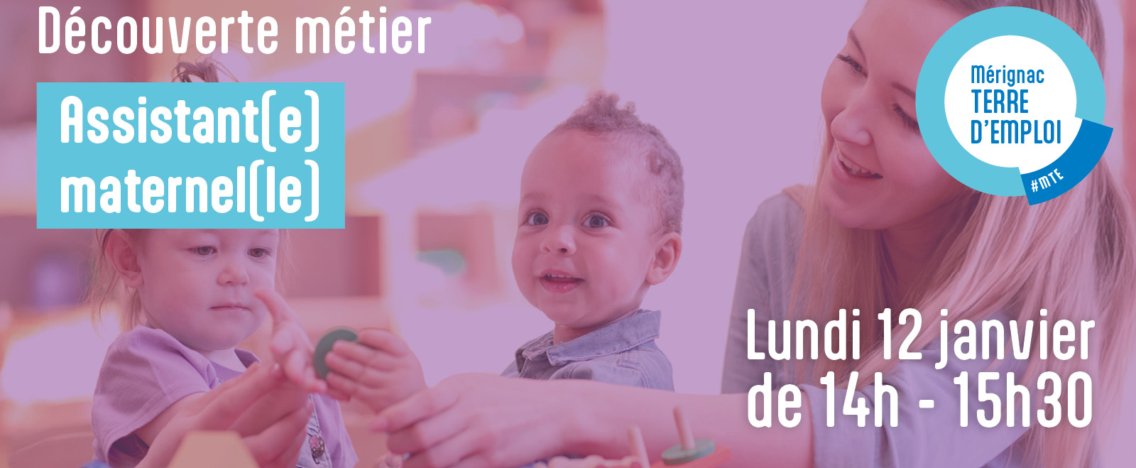 Réunion de présentation du métier d'assistant(e) maternel(le)