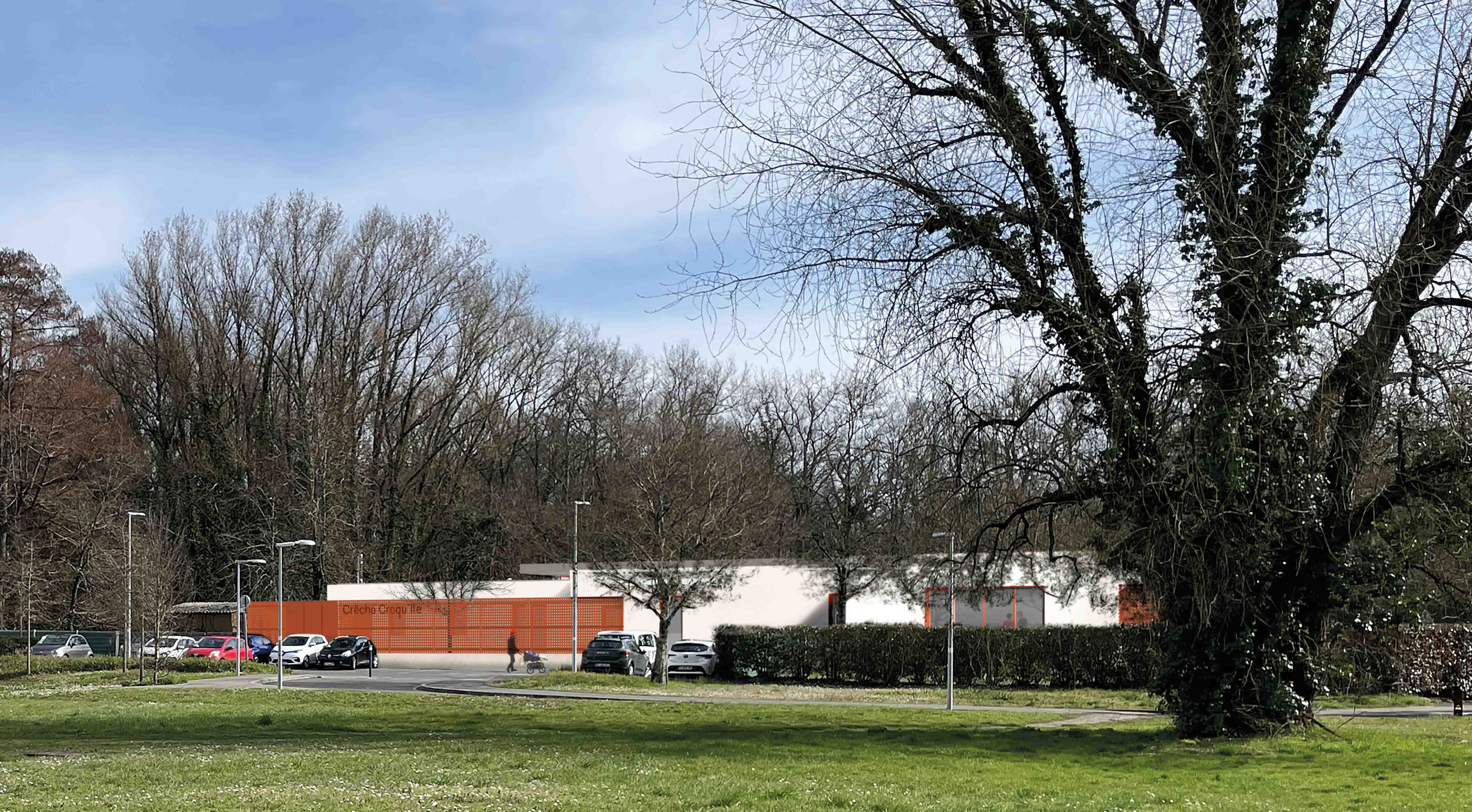 Réhabilitation et extension de la crèche Croqu'île