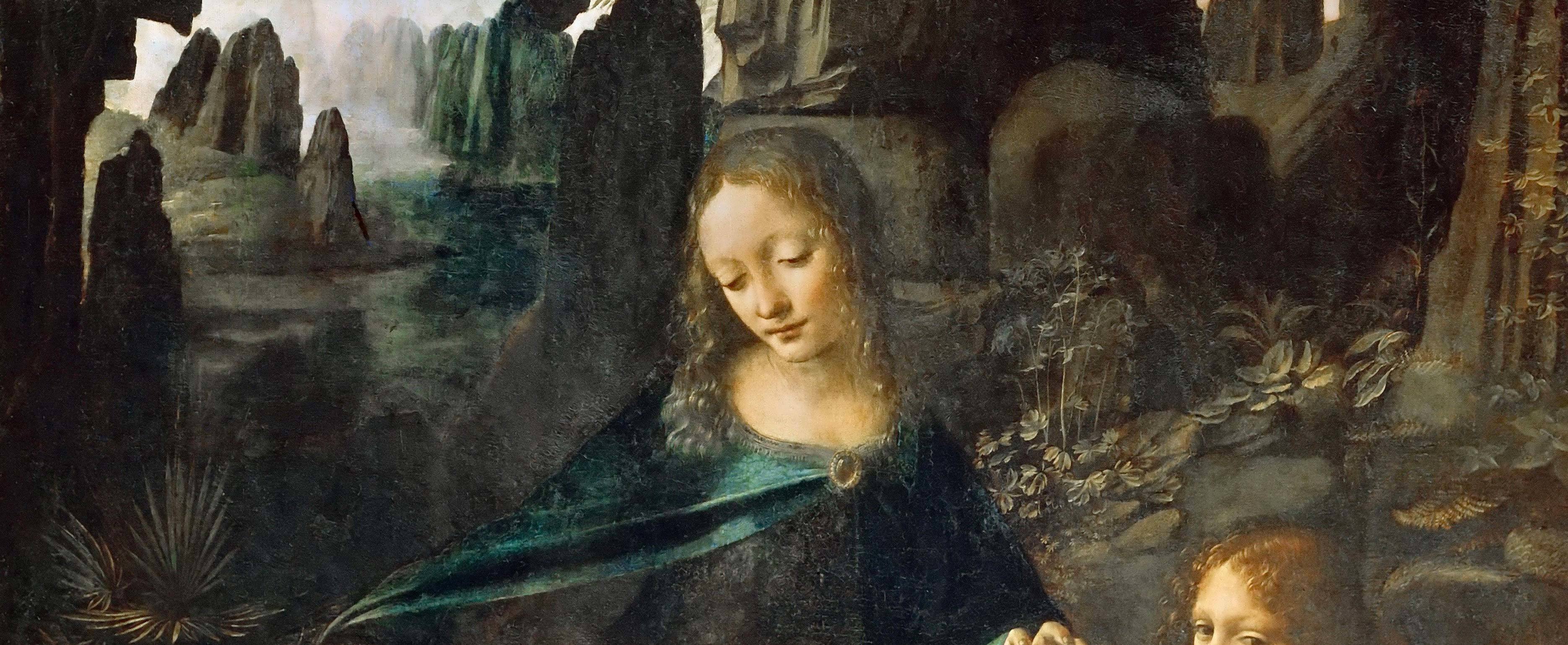 Léonard de Vinci et « la vierge aux rochers »