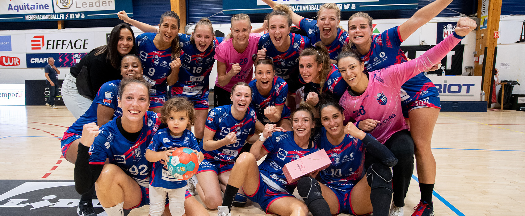 Matinée "femmes et insertion par le sport "avec le Mérignac Handball