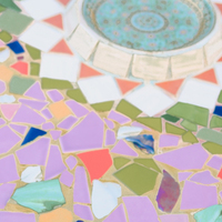 Mandala géant collectif