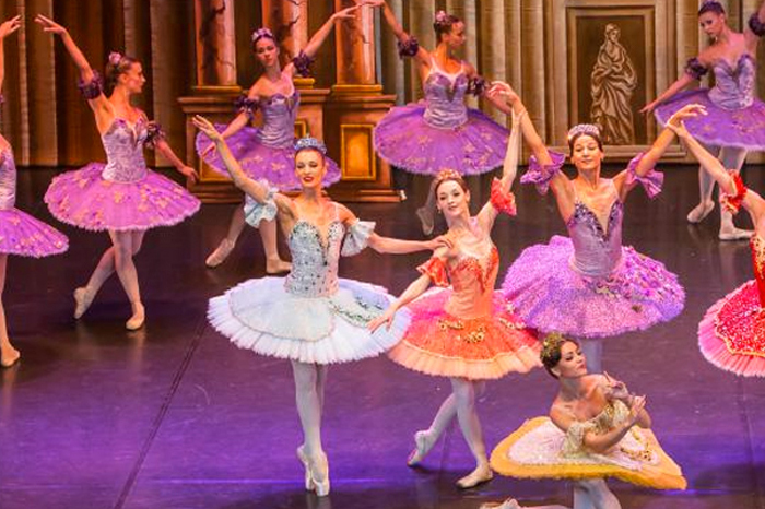 Danse avec "La Belle au bois dormant" au Pin Galant