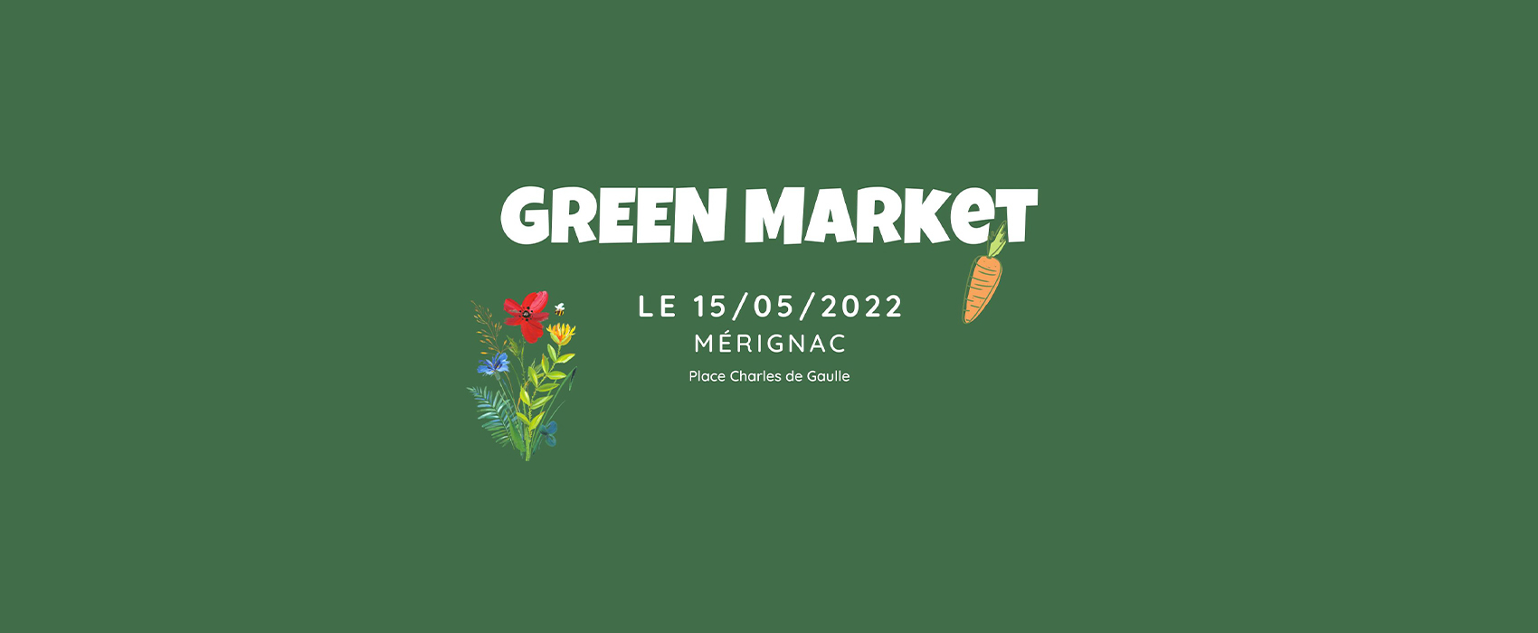 Green Market : un marché 100% bio et végétal