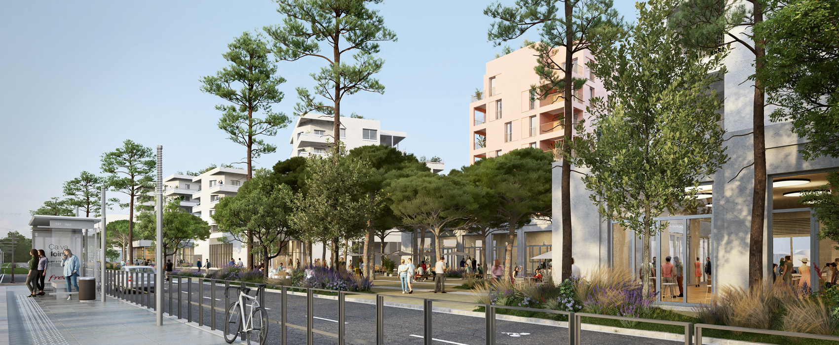 futur aménagement de l’avenue de la Marne