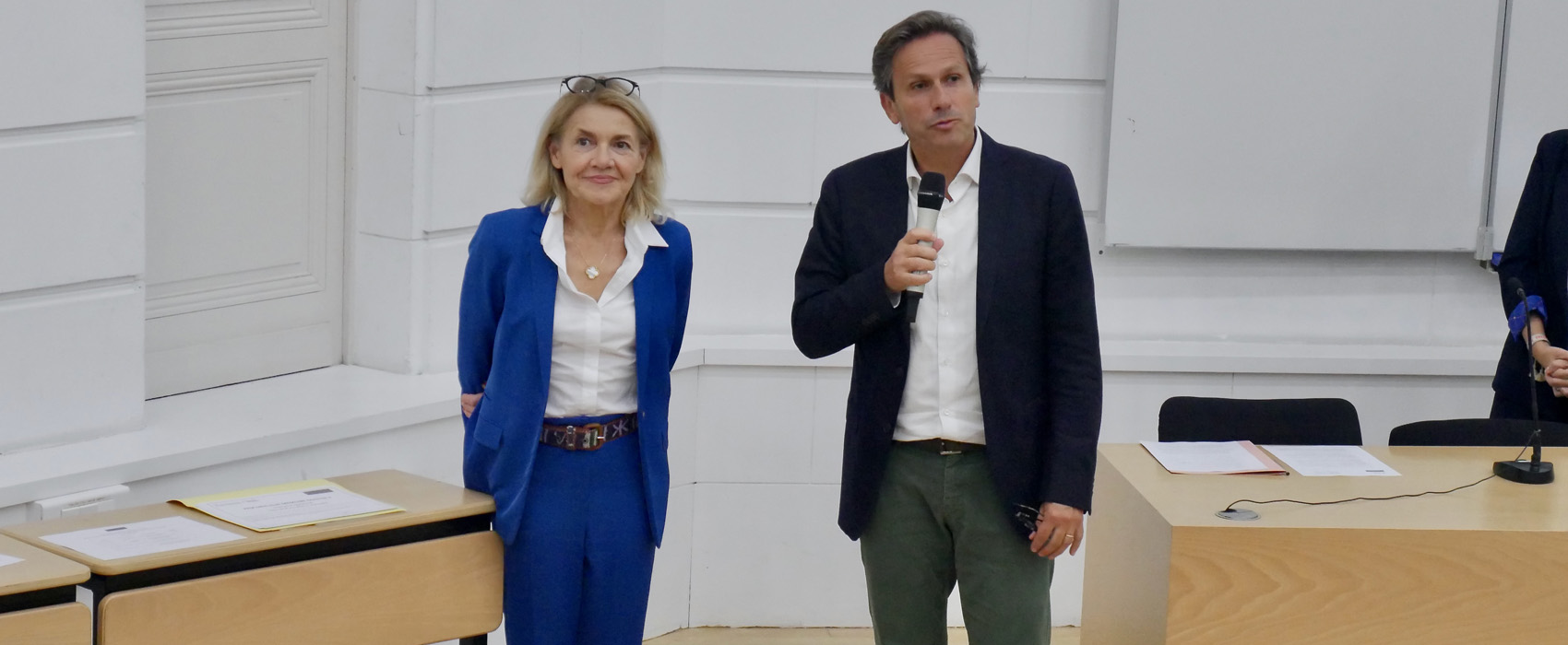 Anne de Galzain et Christophe Puel