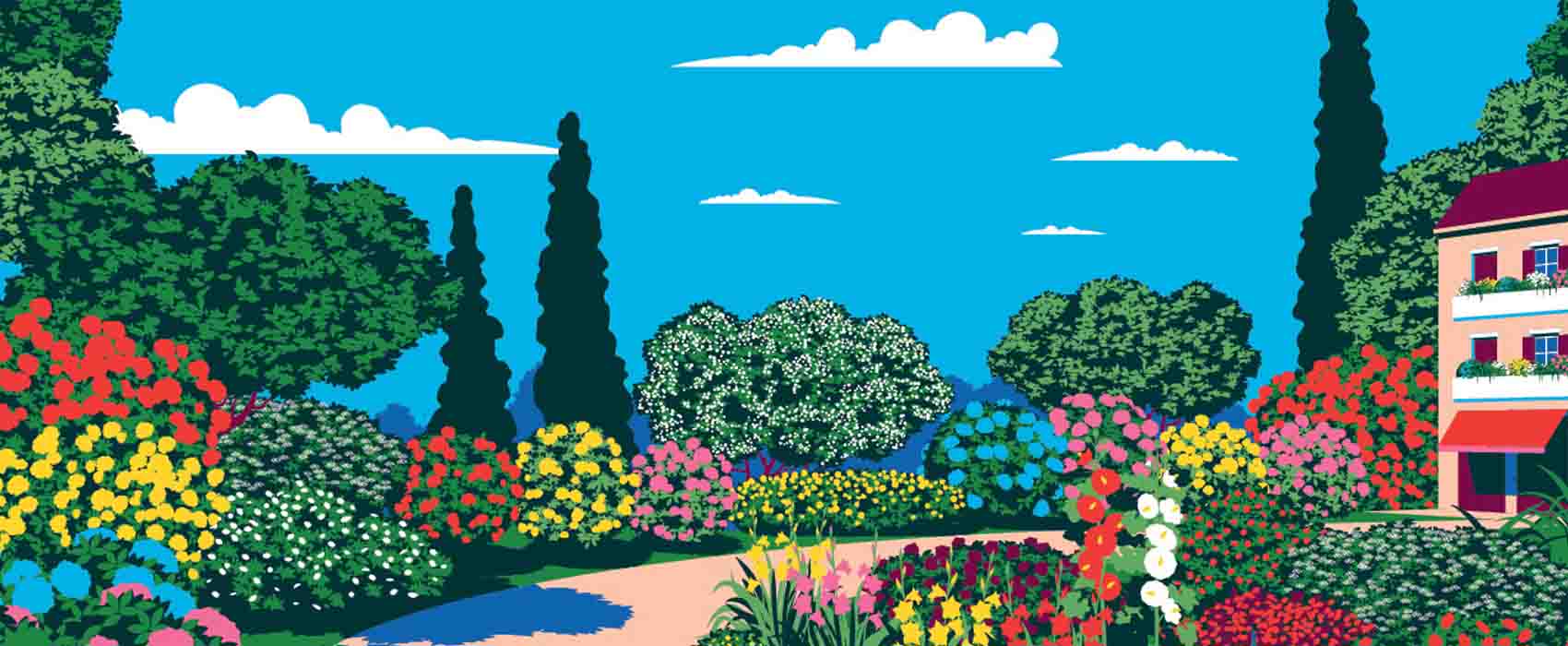 jardins fleuris
