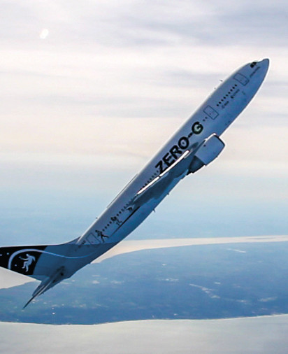 Thomas Pesquet aux commandes du Zero-g