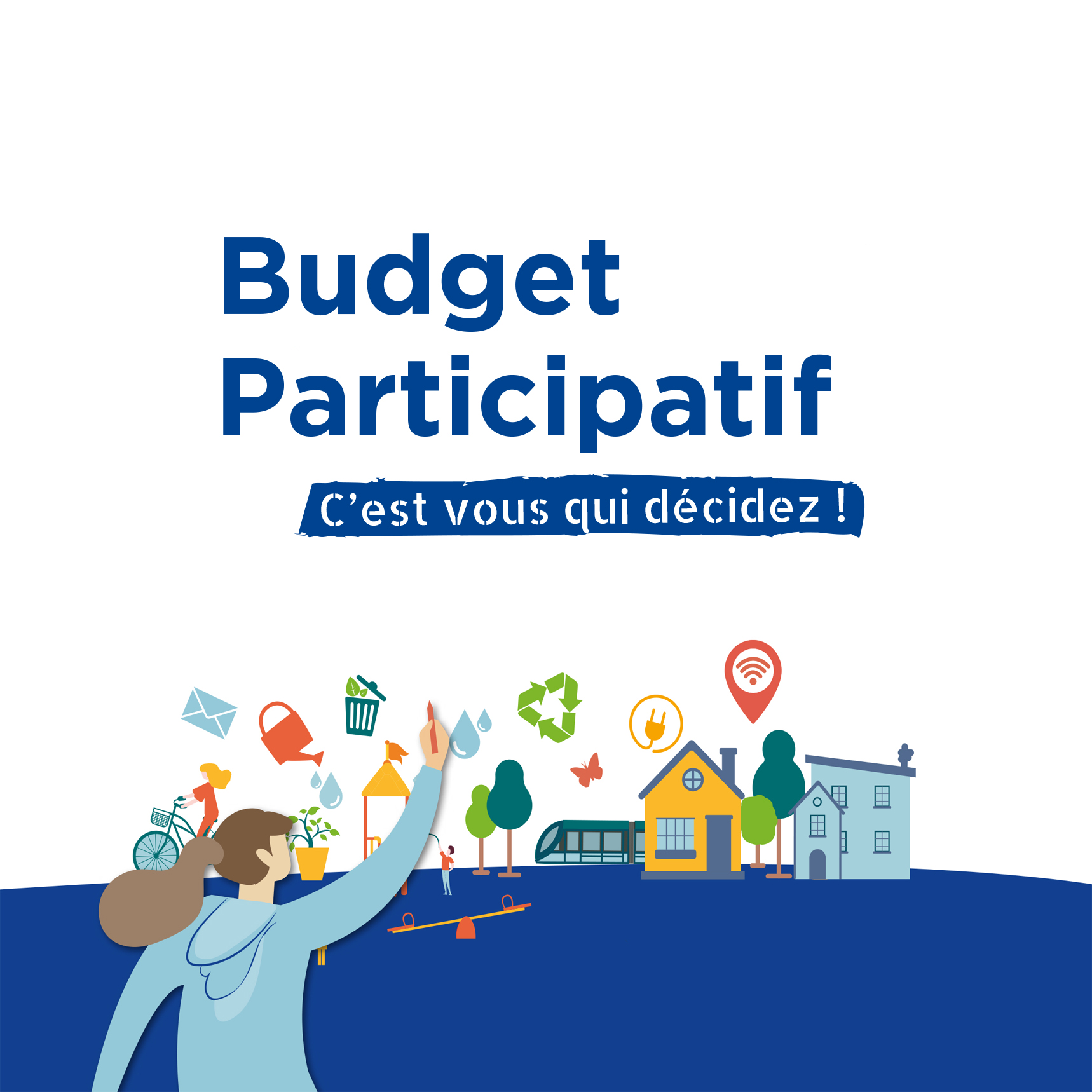 Budget Participatif : votez pour vos 3 projets préférés !