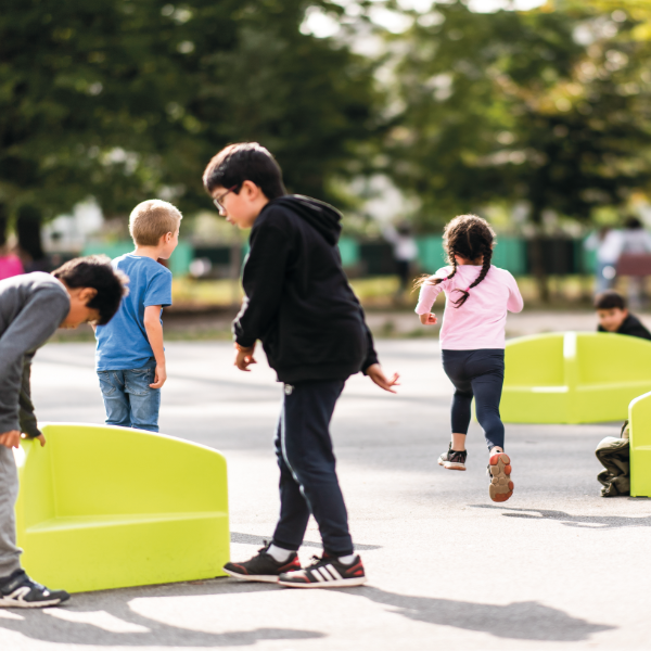 Une cour de récré pour mieux partager et jouer à l'école des Bosquets