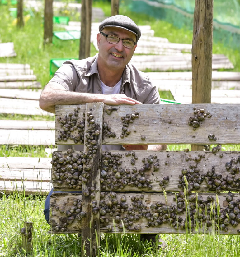 Un heliciculteur s'installe à Beutre 