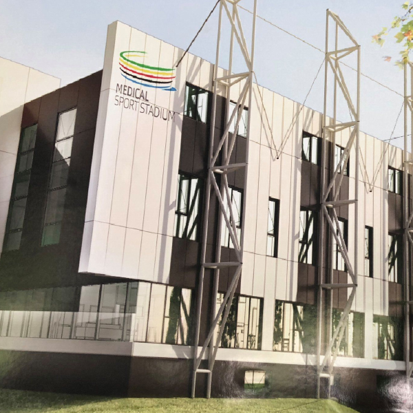 Première pierre pour le Medical Sport Stadium