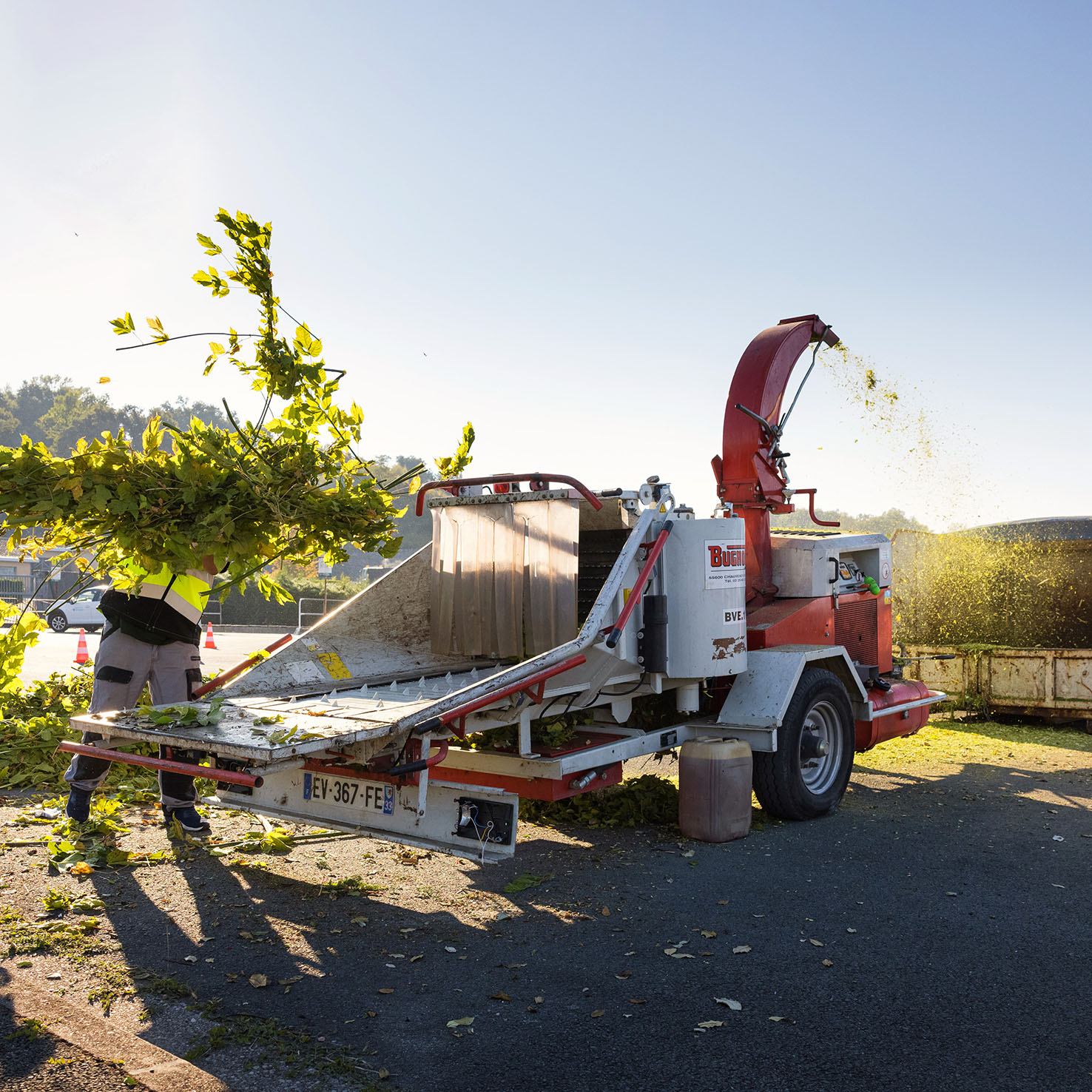 Faites broyer vos végétaux !