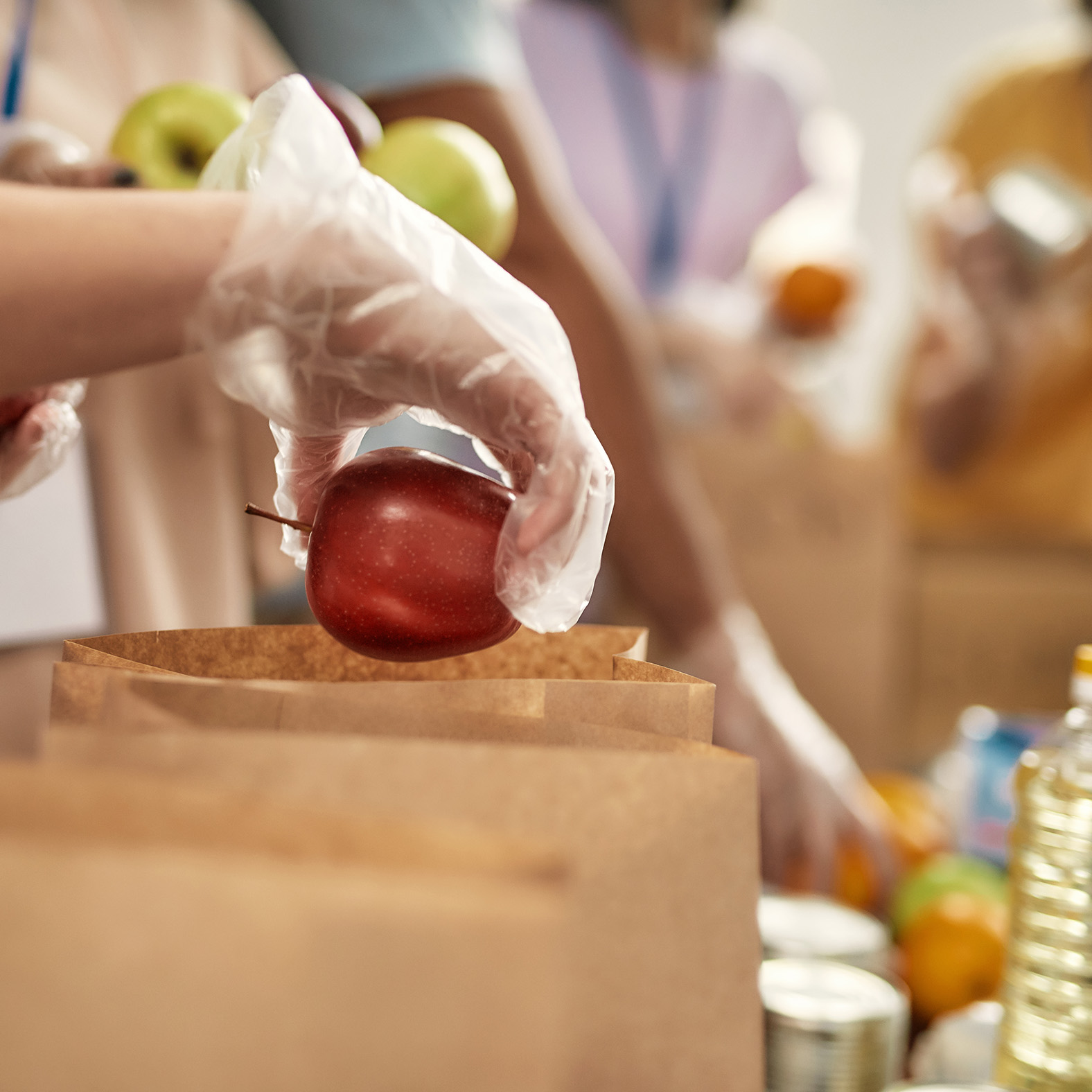 Des paniers alimentaires gratuits pour les jeunes de 15 à 30 ans
