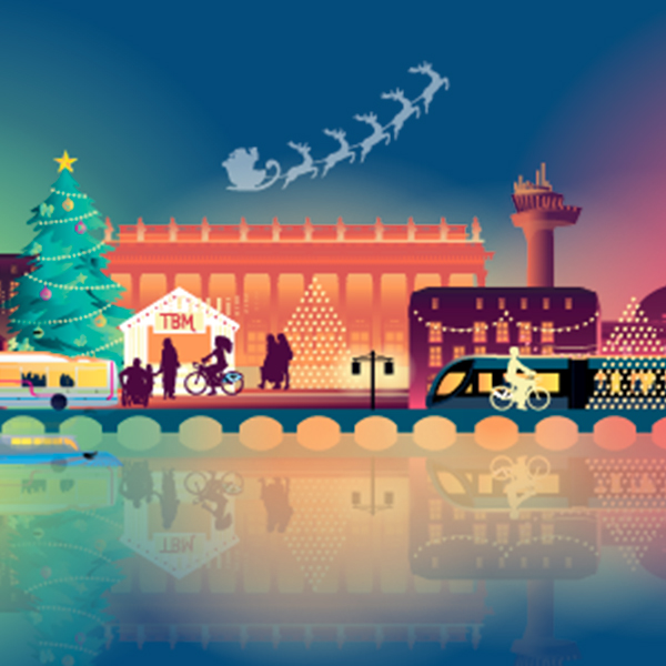 Venez fêter Noël en transport en commun !