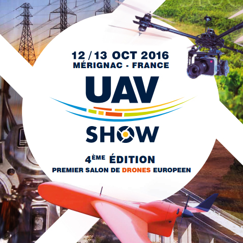 Drones : l’UAV show se tiendra les 12 et 13 octobre 2016